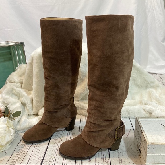 Nine West Shoes - Nine West suede knee high isuza boho western boots